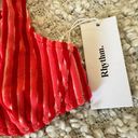 Rhythm NWT!  Terry Sands Red Striped Underwire Bikini Top Photo 4