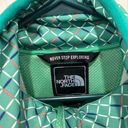 The North Face  Green Retro Patterned Jacket with Fleece Lining Women’s Medium Photo 10