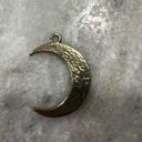 The Moon Gold Charm Pendant Photo 1