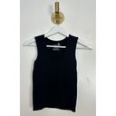 Free People  Clean Lines Seamless Muscle Fit Camisole in Black Size X-Small/Small Photo 5