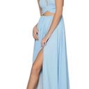 Fame and Partners Alija Halter Cut-Out Gown Photo 1