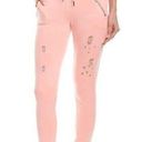 n:philanthropy  Coral Distressed Ripped Road Joggers Soft Sweatpants Size Medium Photo 0