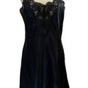 New York And Company  Black Satin Sleepwear Lingerie Dress Women Size Large | 10-8 Photo 0