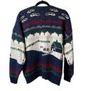 Northern Reflections  Vintage Cardigan Size Medium Photo 3