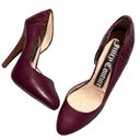 Juicy Couture  Leather Plum & Python Heels Size 7.5.  B56 Photo 1