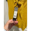 BCBGMAXAZRIA  yellow keyhole sleeveless crop sweater top size large Photo 7