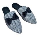 Urban Outfitters  shoes plaid flats slip‎ on bow sz 6 Photo 0