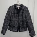 Laundry by Shelli Segal  SPAKLY BLUE & BLACK BLAZER Photo 1