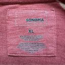 Sonoma  Red Tie Dye Crewneck Long Sleeves Sweatshirt Photo 8