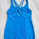 Lululemon extreme energy cornflower blue  paisley print tank top Photo 2