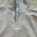 Kith  Rae Quarter Zip - Coffee Heather Photo 1