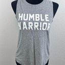 Spiritual Gangster  Humble Warrior Tank Top in gray Size Small Photo 0