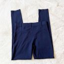 Betabrand  Navy Blue Classic Dress Pant Yoga Pants Photo 1