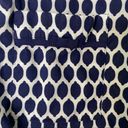 Kate Spade  Pajama Button Down Top Blue Sz Small Photo 5