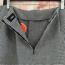 Cider Black Houndstooth Mid Waist Mini Skort Photo 10