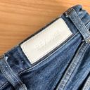 RE/DONE | Comfort Ultra High Rise Ankle Stove Pipe Jeans in Rigid Like Blue Photo 3