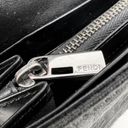 Fendi  Zucchino  Baguette Black Monogram Logo Bifold Continental Flap Wallet Photo 7