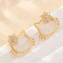 Hello Kitty  gold tone earrings​ Photo 1