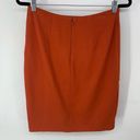 CAbi  Overlay Career Classic Pencil Skirt Turmeric Orange Size 4 Photo 3