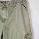 Lane Bryant  Army Green Straight Leg Cargo Women Plus Size 18 Punk Grunge Pants Photo 1