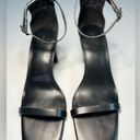 Oak + Fort  womens black strappy heels Photo 3