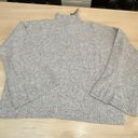 Pretty Little Thing PLT Grey Mock Neck Oversized Sweater  Photo 0