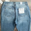 Good American NWT  Good Classic Jeans High Rise Distressed Indigo046 US 14/28"Ins Photo 8