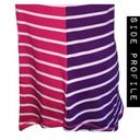 LuLaRoe  Tank Top Pink Purple & White Multi Stripe Print Women’s US Size Medium Photo 6