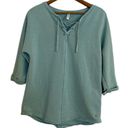 Jag jeans Jag Sea Foam Green Lightweight Pullover Comfy Oversized Lounge Sweatshirt Sz XS Photo 1