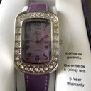 Minicci New  Purple Rhinestone Fashion Watch Photo 1