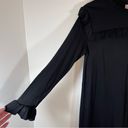 Philosophy NWT Nordstrom  Black long sleeve ruffle dress shift dress Size Small Photo 8