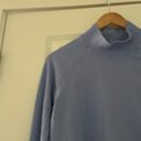 Lululemon  Rest Less Mock Neck Hydrangea Blue Photo 8