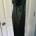 Windsor Emerald Satin Formal Dress Photo 0