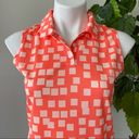 Nike  Dri-FIT Women's Sleeveless Printed Golf Polo Size S Photo 2