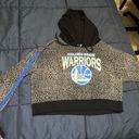 Nba  Golden State Warriors cropped hoodie sweater size XL Photo 2