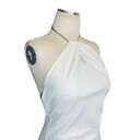 The Bar  Liam Chain Dress in Coconut White 2 New Womens Mini Backless Photo 5