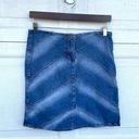 Baby Phat VTG Y2K  Women’s Skirt Denim Jean Patch Chevron 90s 7 Photo 0