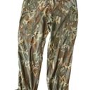 Norma Kamali  Women's Brown Camo  Cargo Jogger Drawstring Cuffs Pants Y2k Size 14 Photo 1