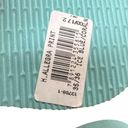 Havaianas New  Flip Flops Women's Allegra Print Ice Blue and Coral Cherry sz 6 Photo 2