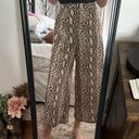 Sugar and L!ps Snake Print Flowy Pants Photo 0