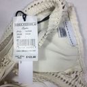 Robin Piccone  Sophia Crochet Banded Halter Bikini Top Cream L Photo 5