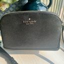 Kate Spade  glitter crossbody bag in black with leather strap​​​​​​​ Photo 2