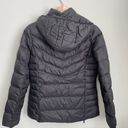 Lucky Brand Black Hooded Down Puffer Jacket Small Photo 1