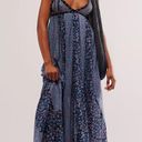 Free People Forever Time Maxi Dress Black Combo Flowy Floral Size Small NWT Photo 0