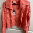 Universal Threads Universal Thread Pink Chunky Knit Cardigan Photo 0