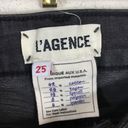 L'AGENCE L’AGENCE Margot skinny high rise coal coated jeans Photo 5