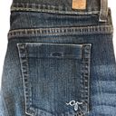 Guess Jeans Cuffed Stretch Capri Cropped Jean 31X25” Med Wash Style#JC8151 Photo 3