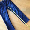 Banana Republic  Premium Mid Rise, Boyfriend Crop, Capri Jeans, Blue, Size 24P Photo 9