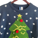 Divided  Christmas Sweater Women Small Crew Neck Long Sleeve Jingle Bell Pullover Photo 6