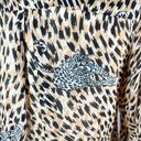 L'AGENCE L’AGENCE Cheetah Print Long Sleeve Silk Top Size XS Photo 10